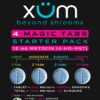 XÜM Starter Pack (4 Blue Tabs)