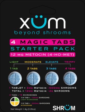 XÜM Starter Pack (4 Blue Tabs)